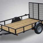 Model B Single Axle Economy Trailer