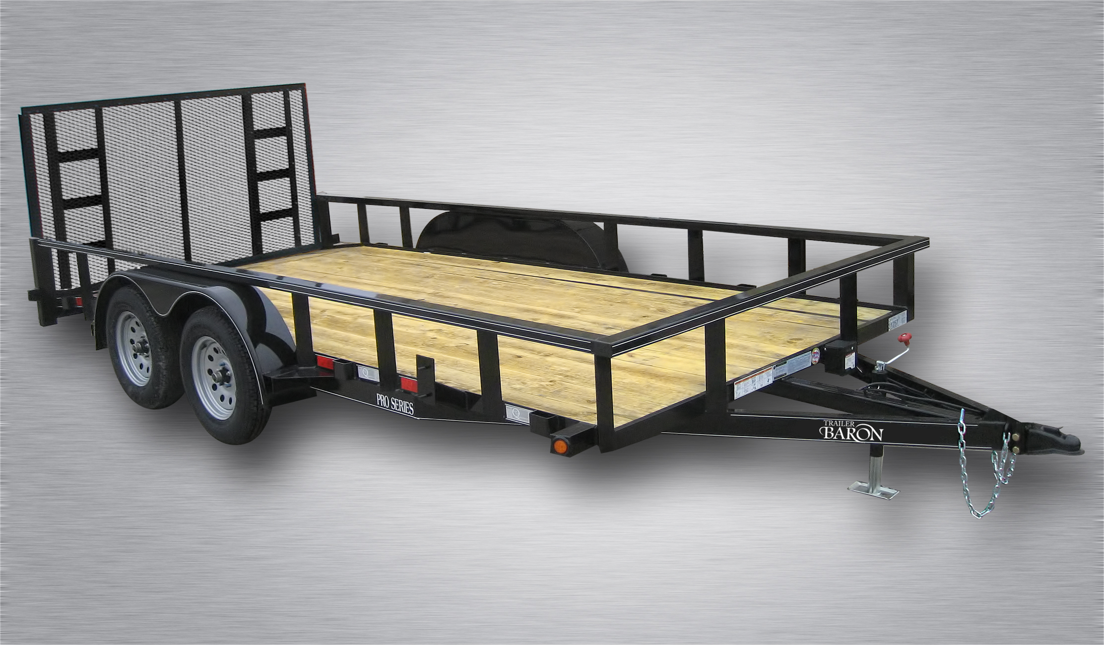 Model B Professional Tandem Axle Trailer