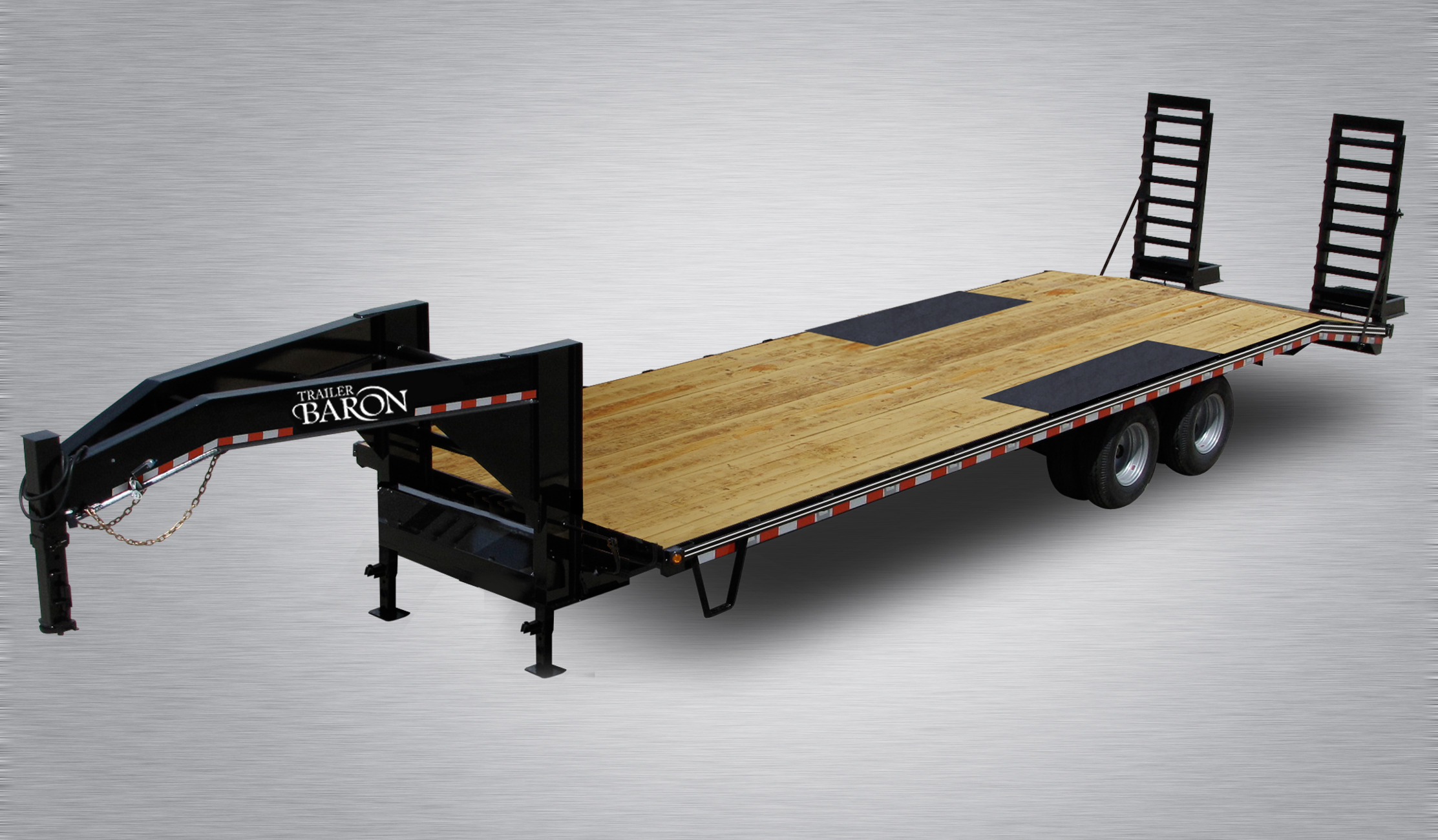 Model HG Professional Gooseneck Flatbed Trailer